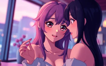 Engaging character AI NSFW interaction in a modern digital setting, featuring playful anime-inspired character.