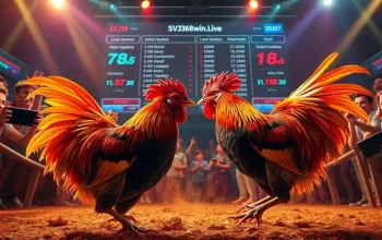 Experience thrilling cockfighting action live at sv368win.live with real-time betting options.